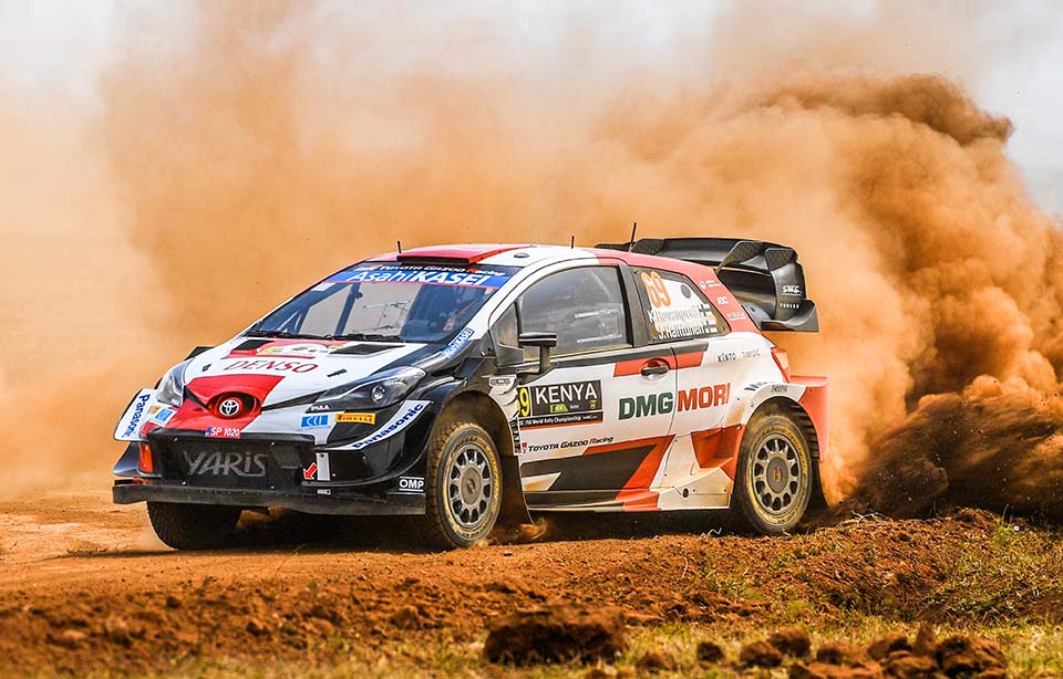 WRC, Rali Safari, PE5: Kalle Rovanperä é o novo líder