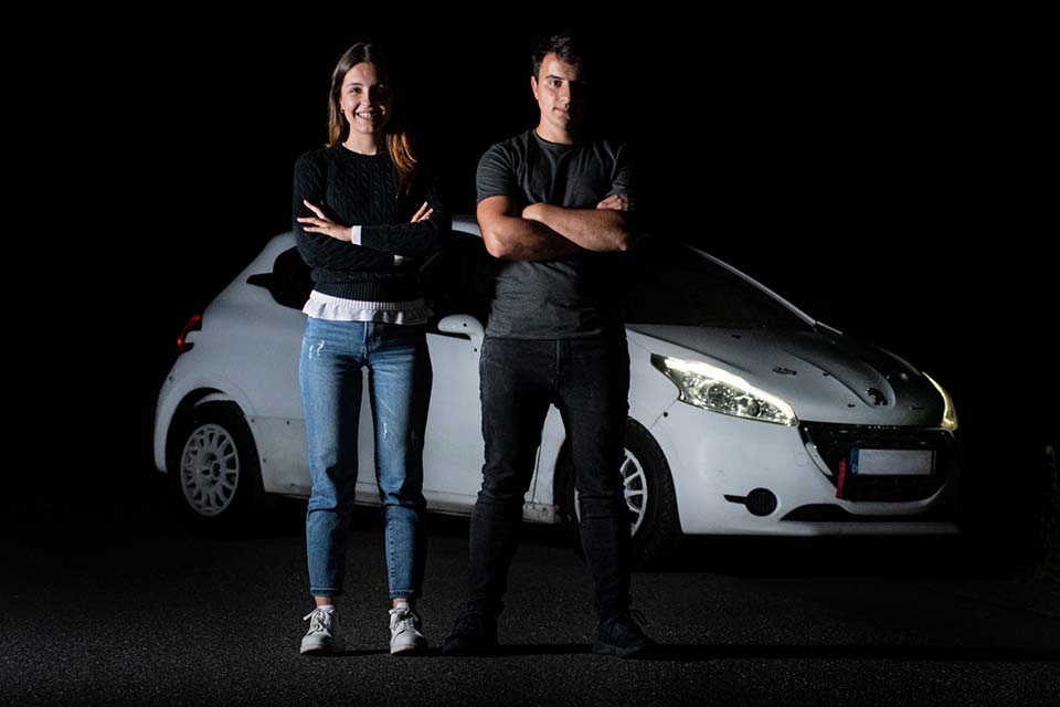 Eduardo Santos E Ines Veiga De Peugeot 208 R2 No Cpr2 Autosport