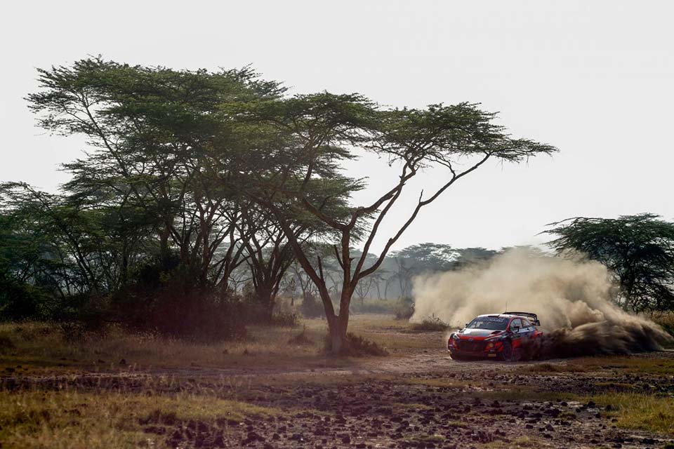 WRC, Rali Safari, PE13: Chuva ‘trama’ Tanak, Neuville mais isolado