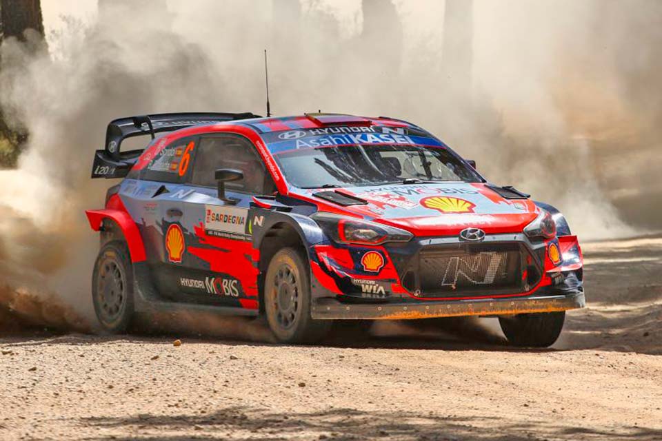 WRC, Rali da Sardenha, PE7: Dani Sordo afasta-se de Sébastien Ogier