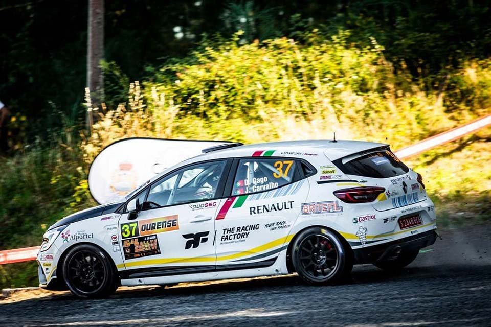 Clio Trophy Spain/Rali de Ourense: Diogo Gago abandonou