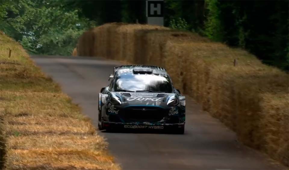Ford Puma Rally1 Hybrid: A primeira ‘saída’… (vídeo)