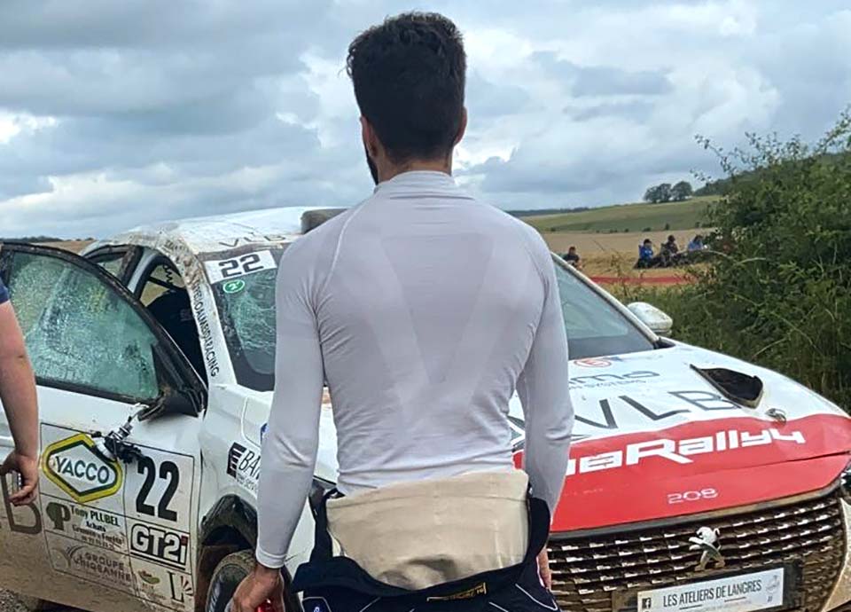 Pedro Almeida abandonou no Rallye Terre de Langres