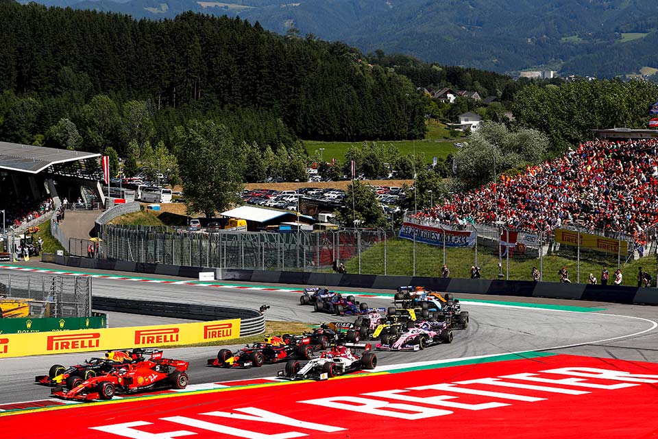 GP da Áustria de F1 com casa cheia