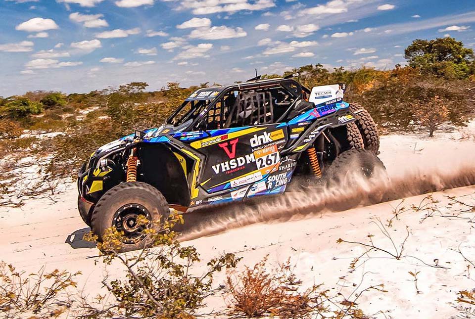 João Monteiro em quarto no Rally dos Sertões