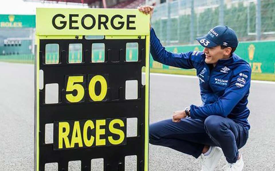 GP Bélgica Fórmula 1: Uma prestação para a história, esta qualificação de George Russell
