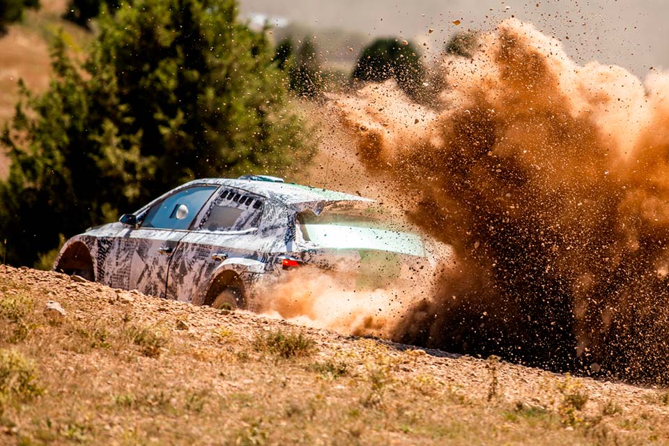 Novo Skoda Fabia Rally2 em fase de testes