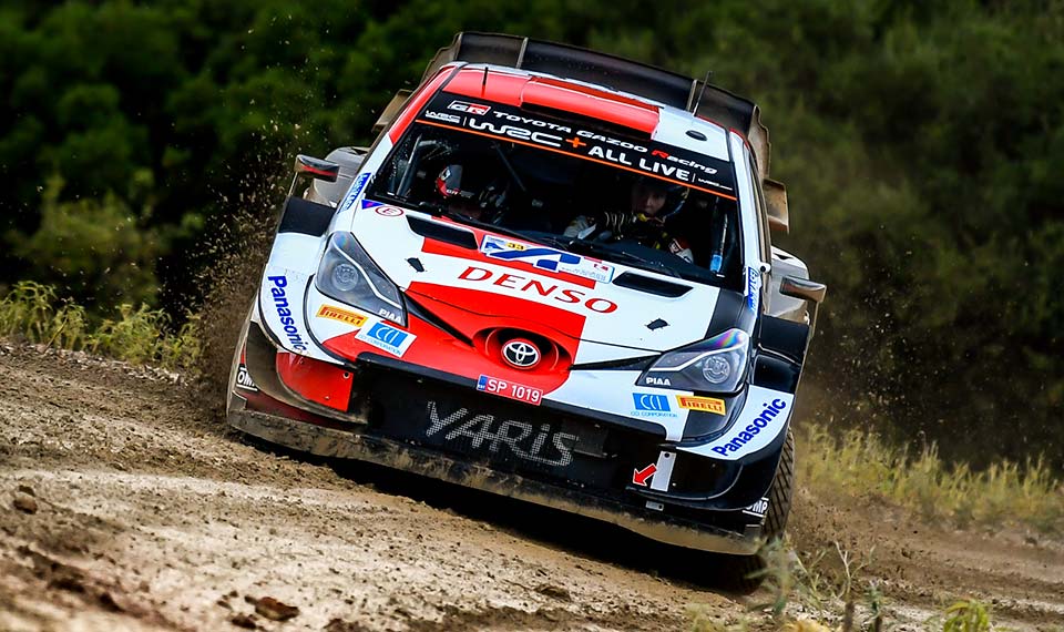 WRC, Rali da Acrópole, PE3: Elfyn Evans com problemas mecânicos no Toyota