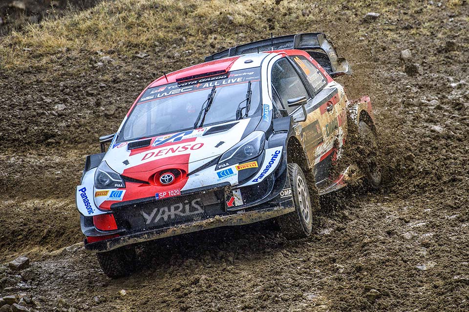 WRC, Rali da Acrópole, PE6: Grande luta na frente, Rovanpera, Tanak e Ogier separados por 3.9s