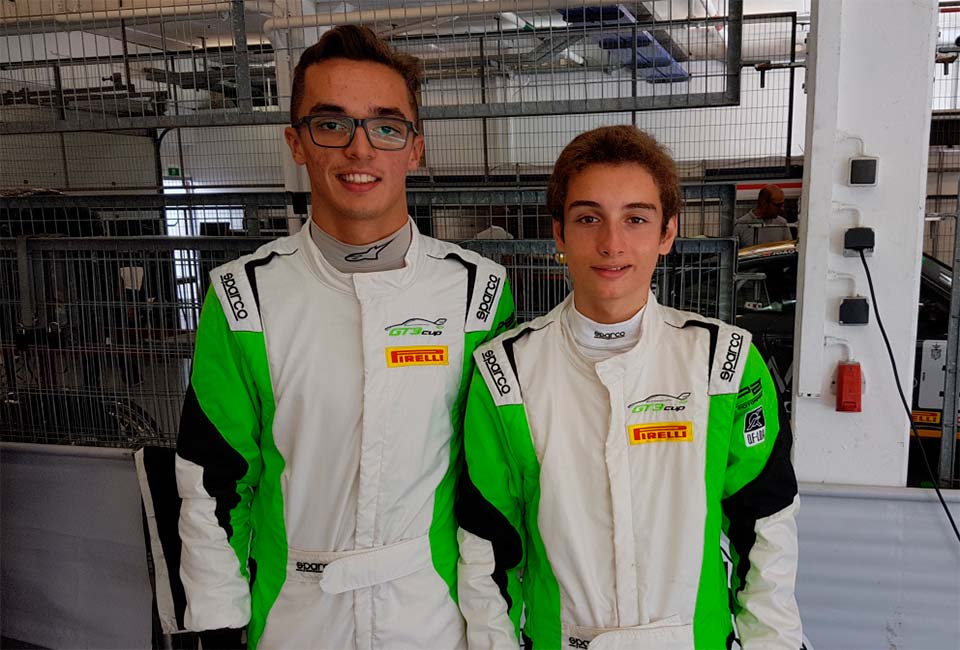 Rodrigo Almeida e José Barros: os miúdos dos Porsche da GT3 Cup
