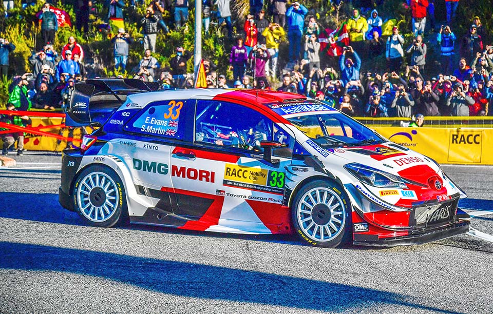 WRC, Rali da Catalunha, PE3: Elfyn Evans destaca-se um pouco