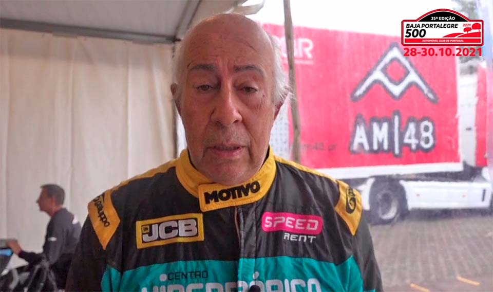 Baja Portalegre 500: José Gameiro (Motivo-JCB) de regresso…aos 76 anos