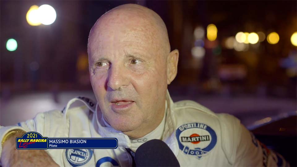 Rally da Madeira Legend, Miki Biasion: “Sente-se a paixão dos adeptos, é o sítio certo para uma prova destas…” (vídeo)