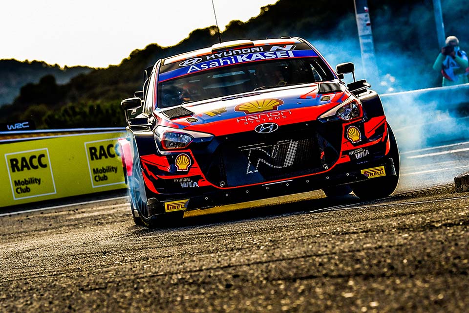 WRC, Rali da Catalunha, PE2: Elfyn Evans e Thierry Neuville empataram no troço