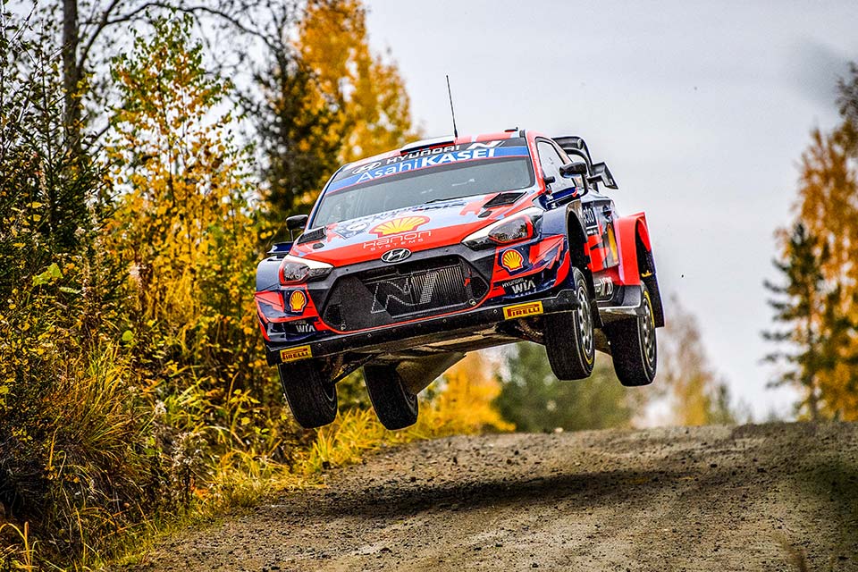 WRC, Rali da Finlândia, PE3: Ott Tänak na frente, 1-2 da Hyundai