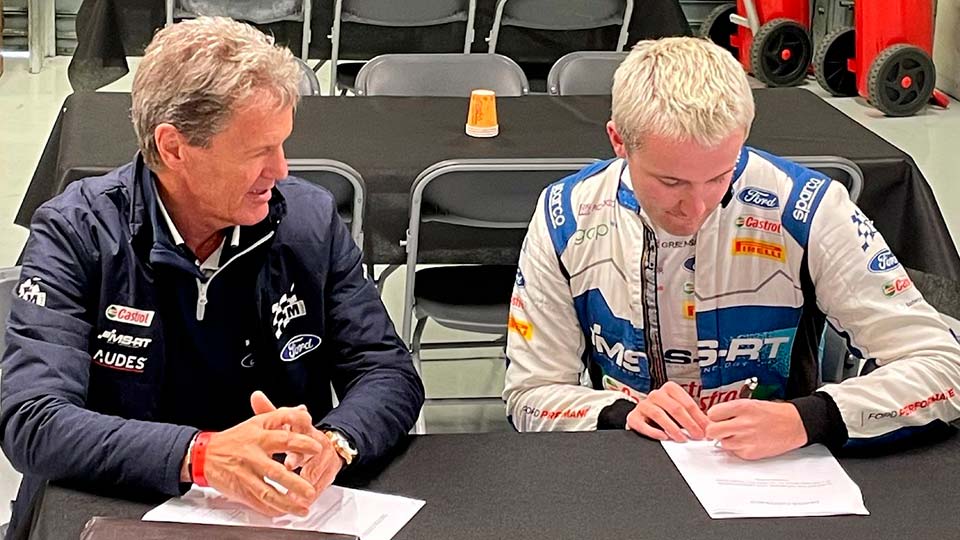 WRC: Gus Greensmith fica na M-Sport/Ford em 2022