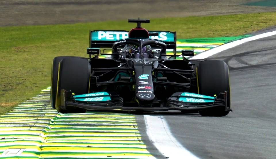 GP do Brasil de F1: Lewis Hamilton penalizado 5 lugares na grelha