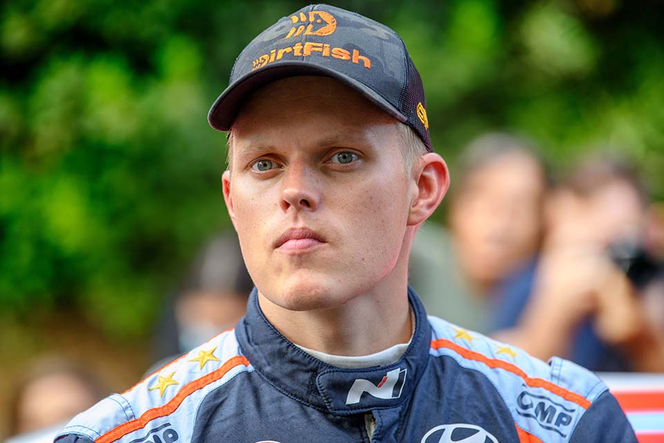WRC: Ott Tanak falha Rali de Monza, será substituído por Teemu Suninen