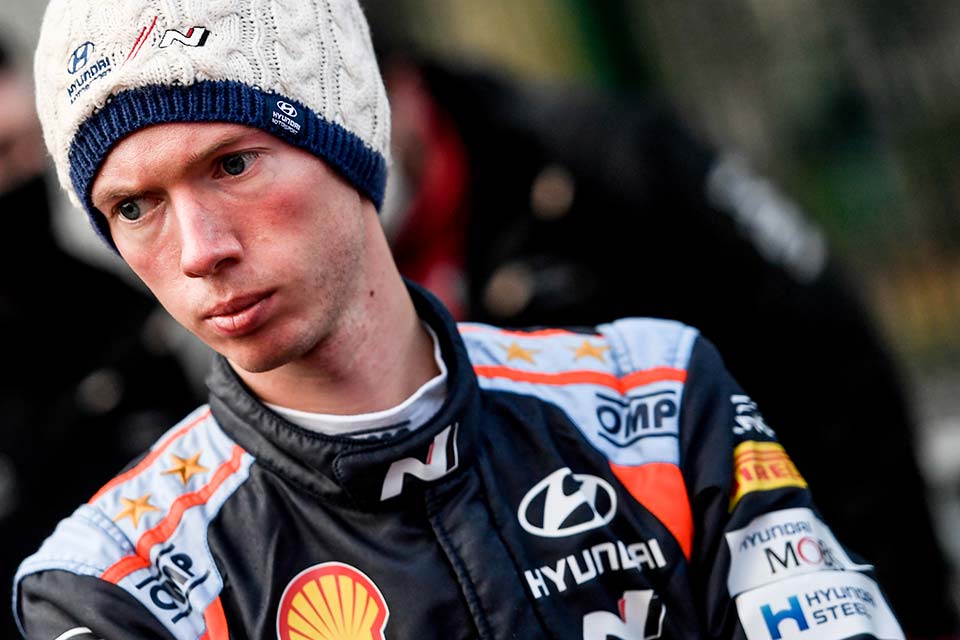 WRC Martijn Wydaeghe apto para o Rali de Monte-Carlo