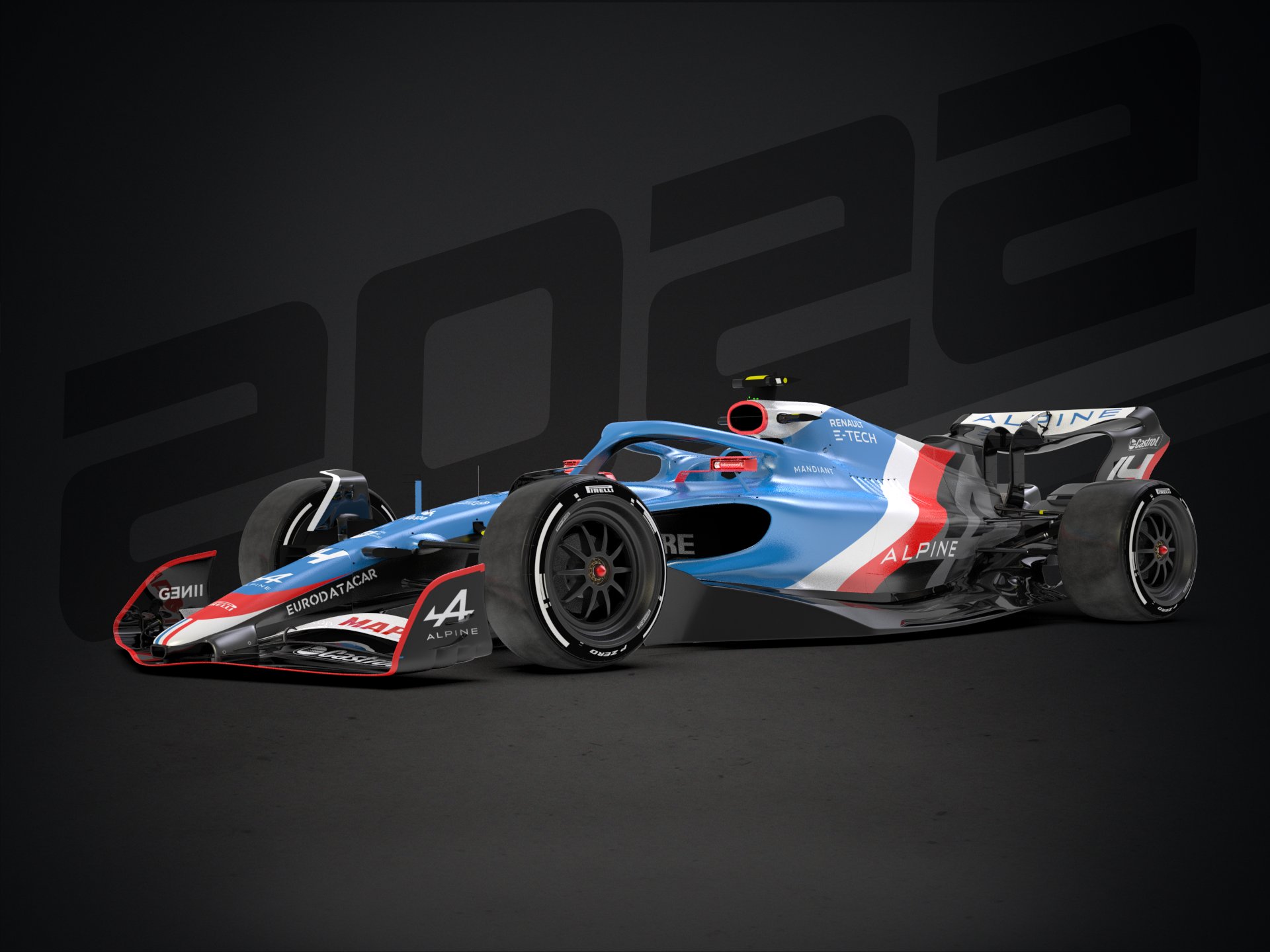 A nova F1 de 2022