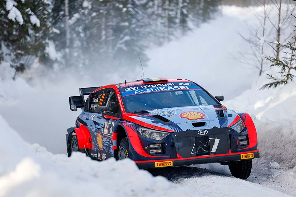 WRC: Thierry Neuville lidera o Rali da Suécia