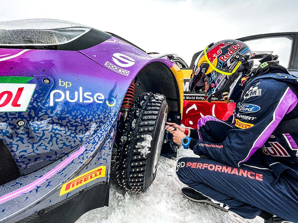 WRC, Rali da Suécia: a posição na estrada e a importância dos pneus