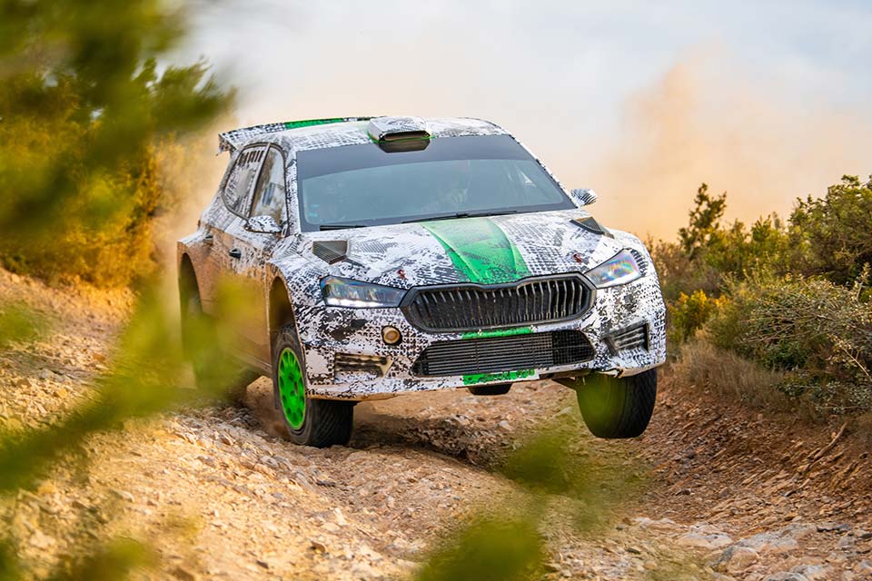 Novo Skoda Fabia Rally2: grande foco na segurança