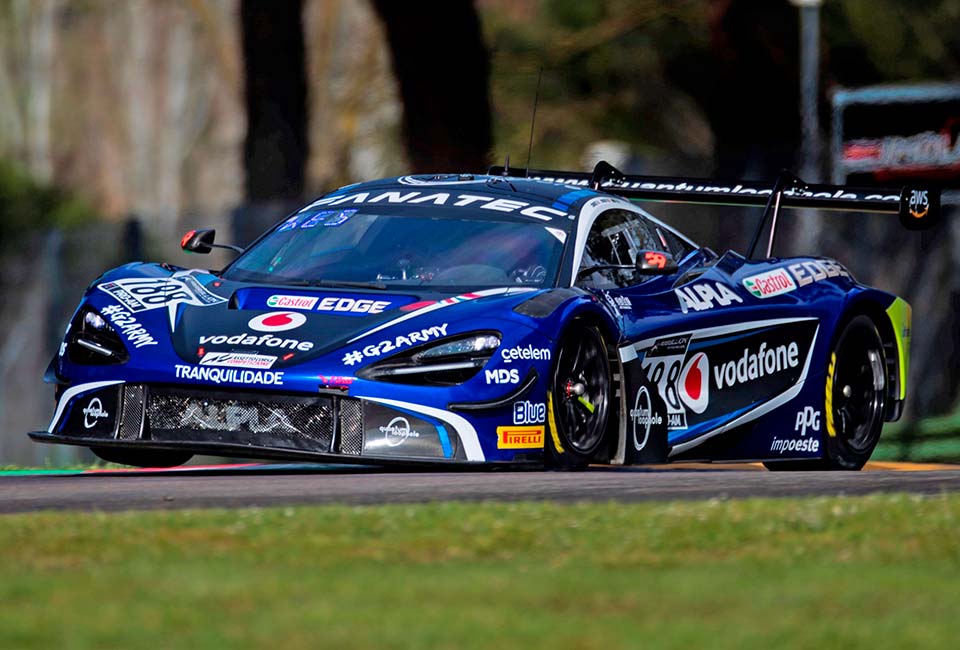 GT World Challenge: Pódio para Ramos, Chaves e West em Imola
