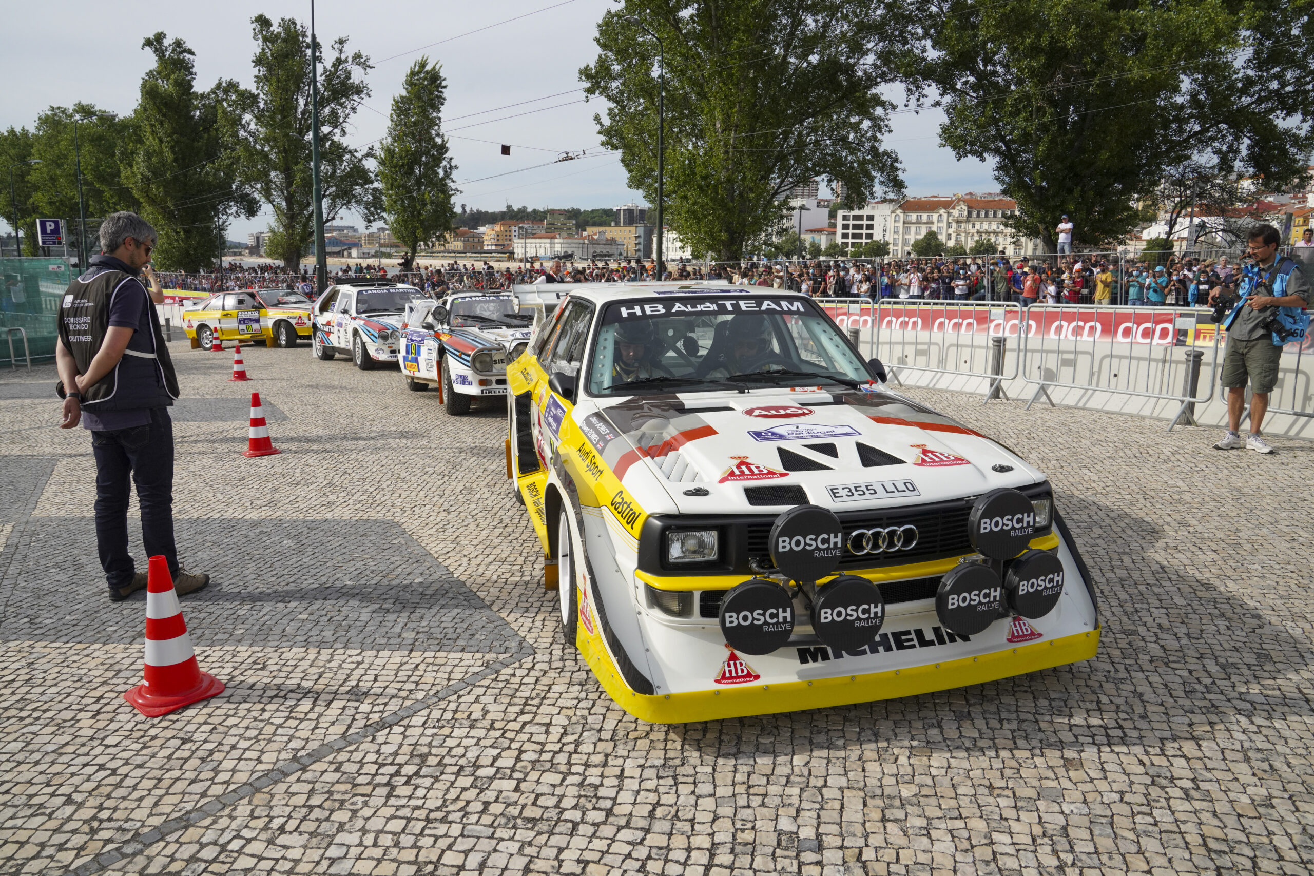 Walter Röhrl liderou desfile dos 50 anos do WRC