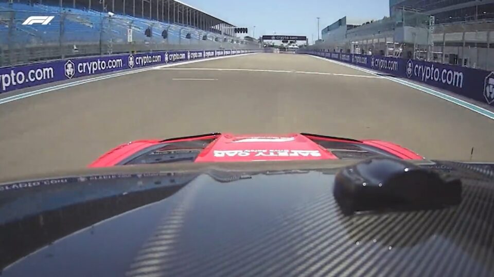 Fórmula 1: A bordo do Safety Car no Autódromo Internacional de Miami