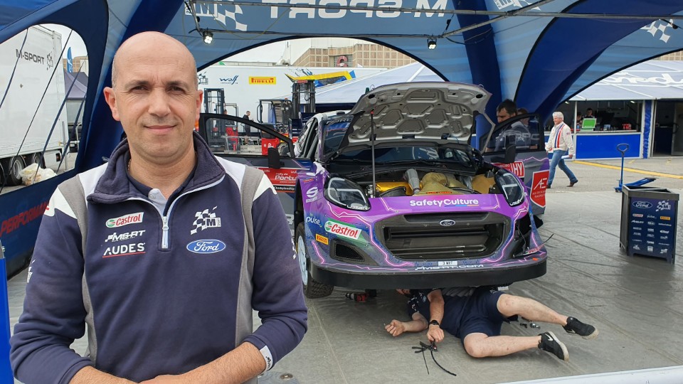 Valter Ribeiro (M-Sport) e os novos Rally1 híbridos: “A entrega de potência é muito rápida…”