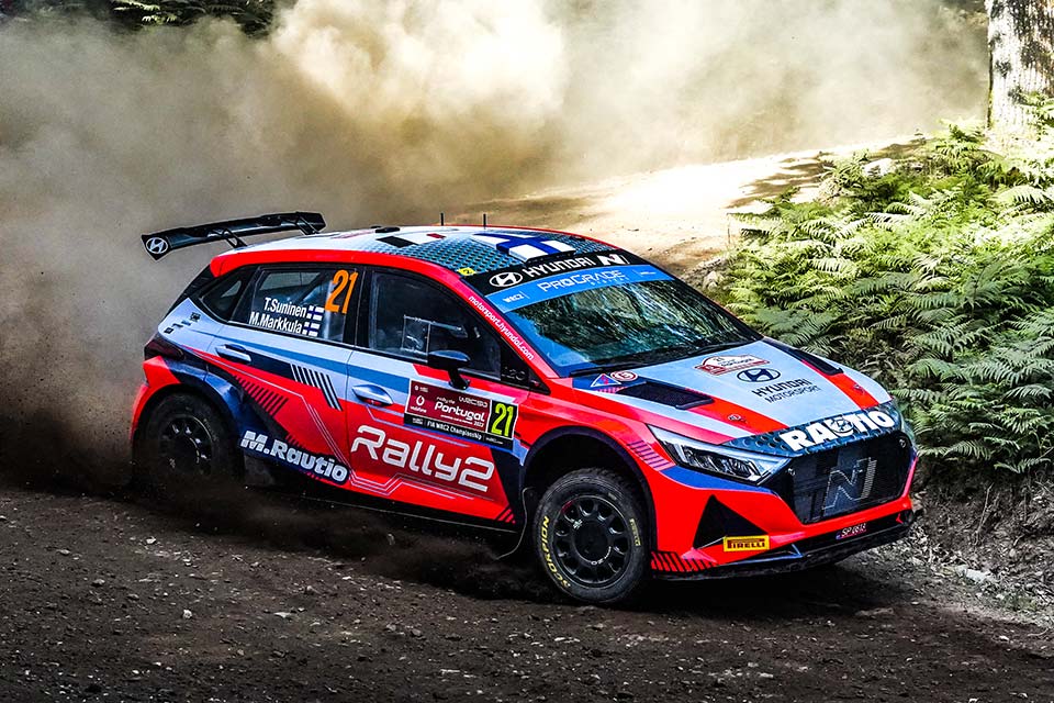 WRC2, Rali de Portugal: Teemu Suninen lidera