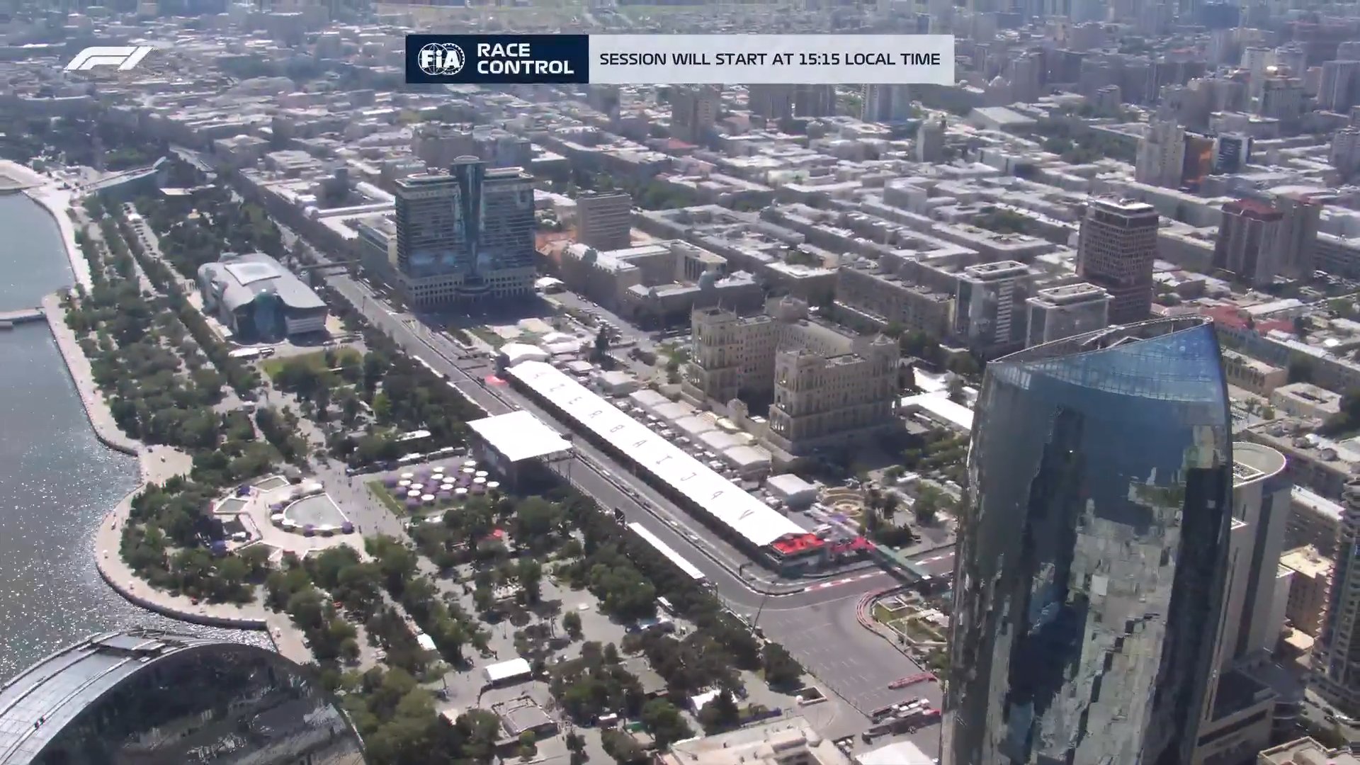 GP Azerbaijão F1, TL3: Início da sessão adiado