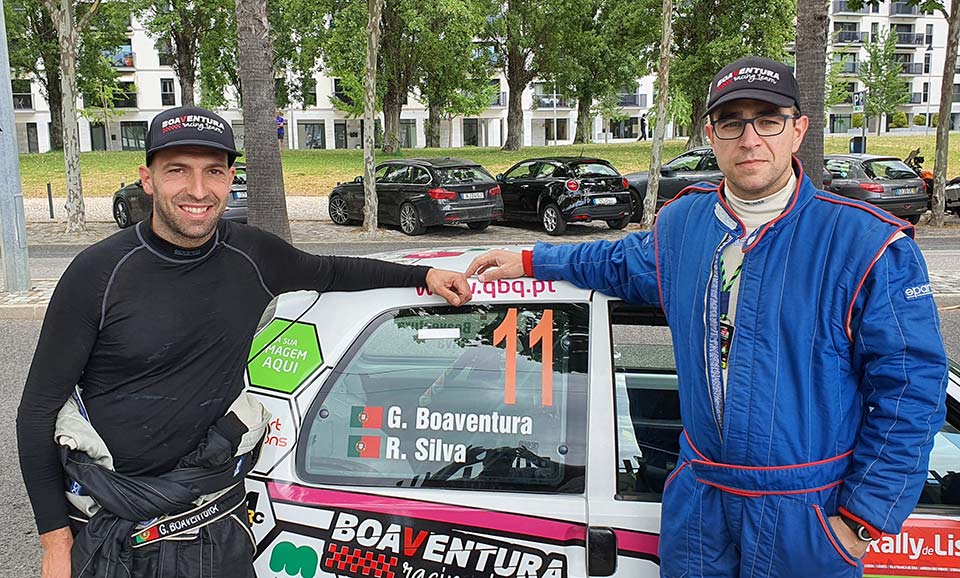 Rally de Lisboa, Gonçalo Boaventura: “se parto o carro não tenho orçamento para arranjá-lo”: e anda ‘assim’. E se tivesse?