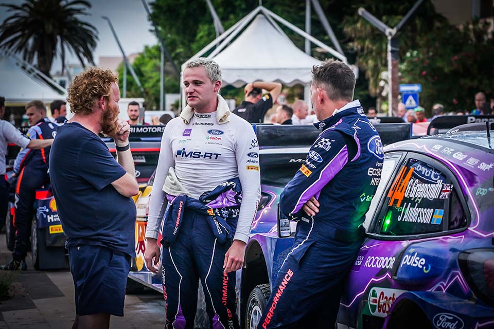 WRC, Rali da Sardenha, Gus Greensmith: “estou desapontado comigo, pelos comentários que fiz depois da PE1”