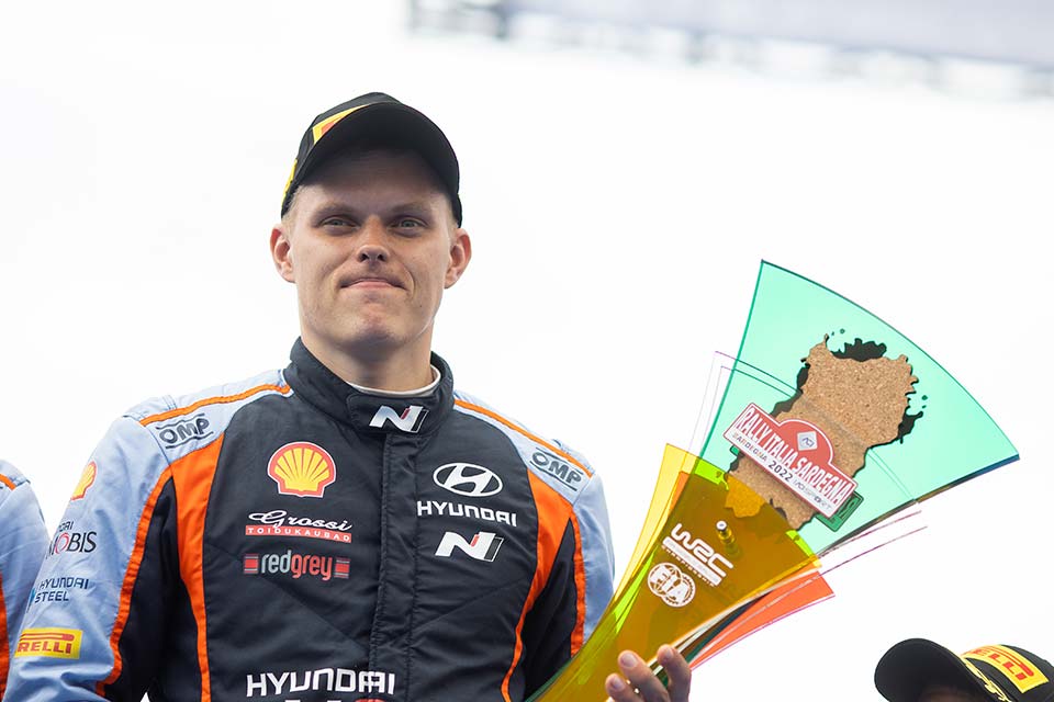 WRC, Rali da Sardenha, Ott Tänak: “Foi bom ter um fim-de-semana como este”