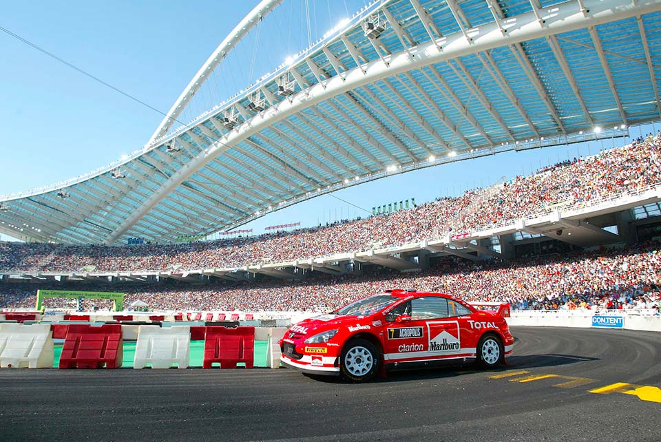 WRC vai voltar ao Estádio Olímpico de Atenas