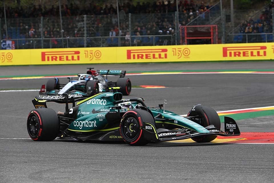 GP Bélgica F1: boa exibição de Sebastian Vettel, Aston Martin mais perto da Alpha Tauri