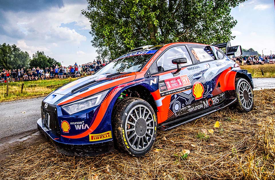 WRC, Rali de Ypres/Bélgica, PE3: Liderança ‘presa’ por 0.6s, três ‘cabem’ em 7.3s