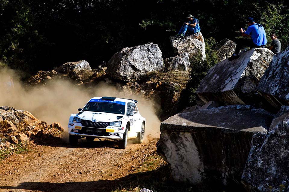 Diogo Salvi e Hugo Magalhães em 4º do WRC2 Masters