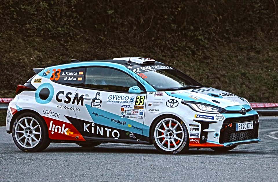 Toyota GR Iberian Cup, Rally Princesa de Asturias: Sergi Francolí lidera isolado