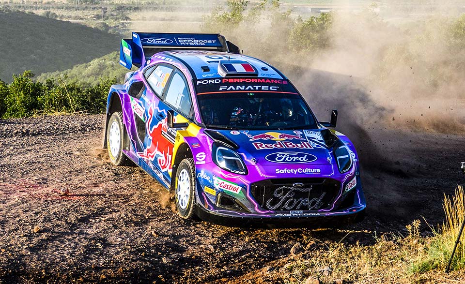 WRC, Rali da Acrópole/Grécia, PE3: Sébastien Loeb na frente