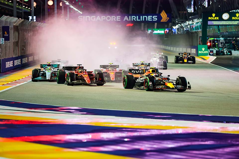 F1 2023 - GP DE SINGAPURA - HORÁRIOS DO 1º DIA DE TREINOS LIVRES