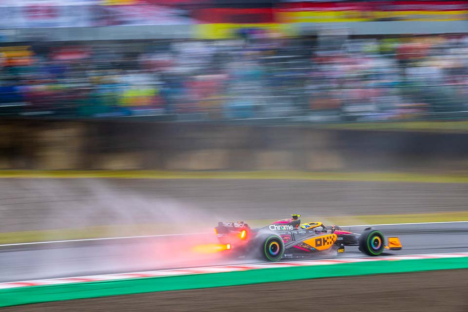 Correr à chuva na F1: ‘feedback’ pode passar para os pilotos através de ‘voltas de reconhecimento’