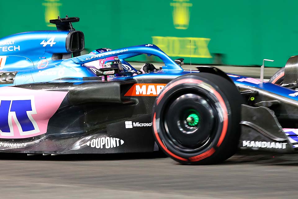 GP Singapura F1: Alpine destacada no 4º lugar