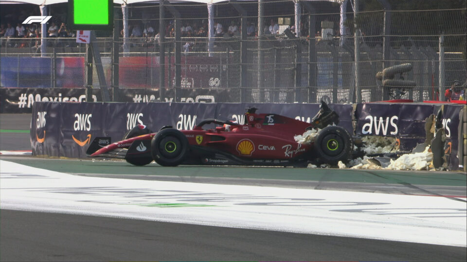 GP México F1: Charles Leclerc bateu e obriga a paragem do segundo treino