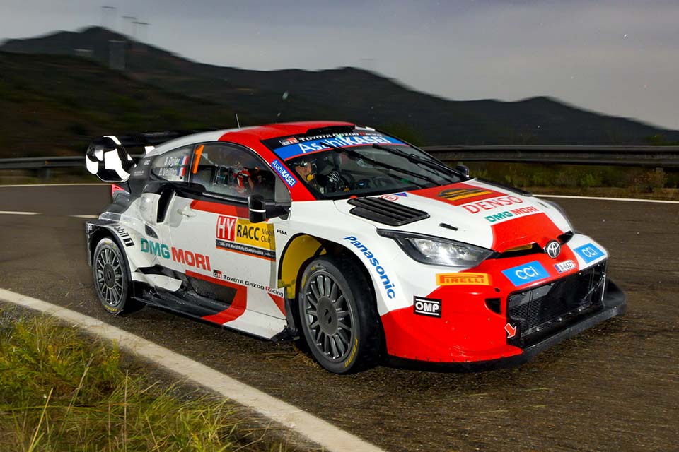 WRC, Rali da Catalunha: Toyota liderou shakedown, mas a Hyundai ‘jogou’ com os pneus…