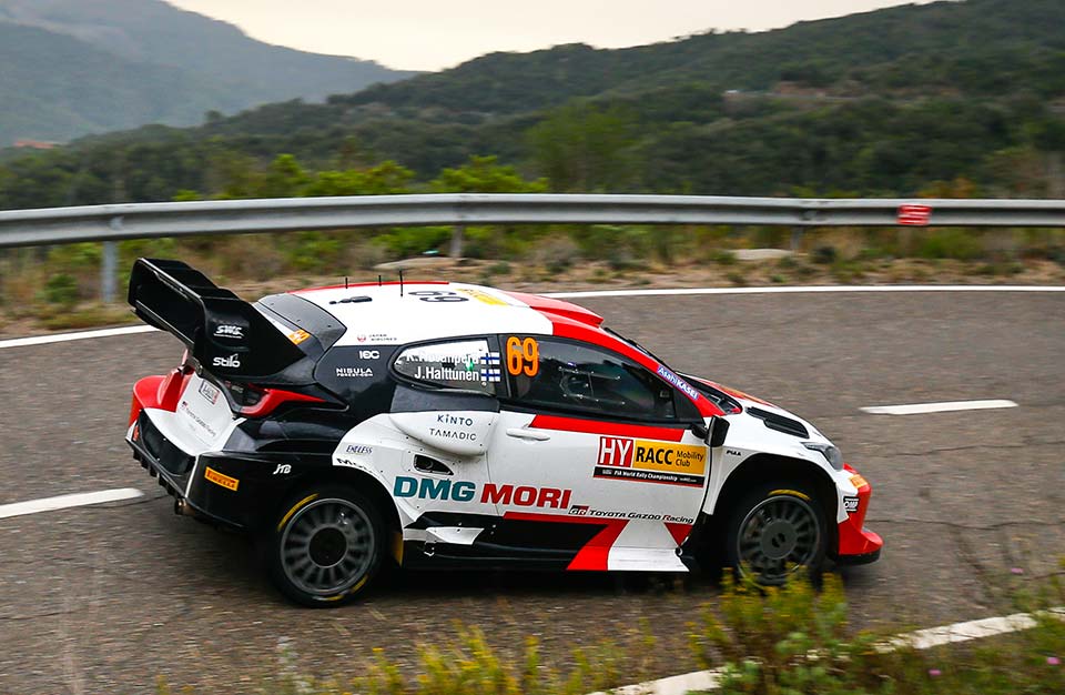 WRC, Rali da Catalunha, PE1: Kalle Rovanperä começa na frente