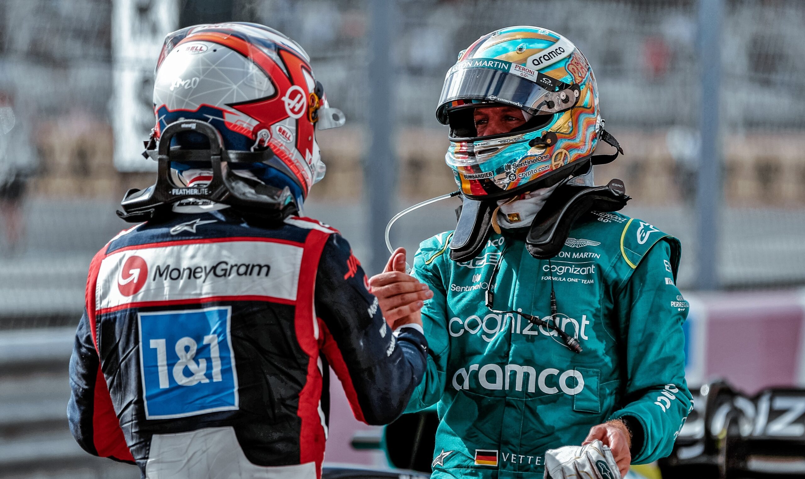 F1: Luta com Sebastian Vettel deixou Kevin Magnussen radiante