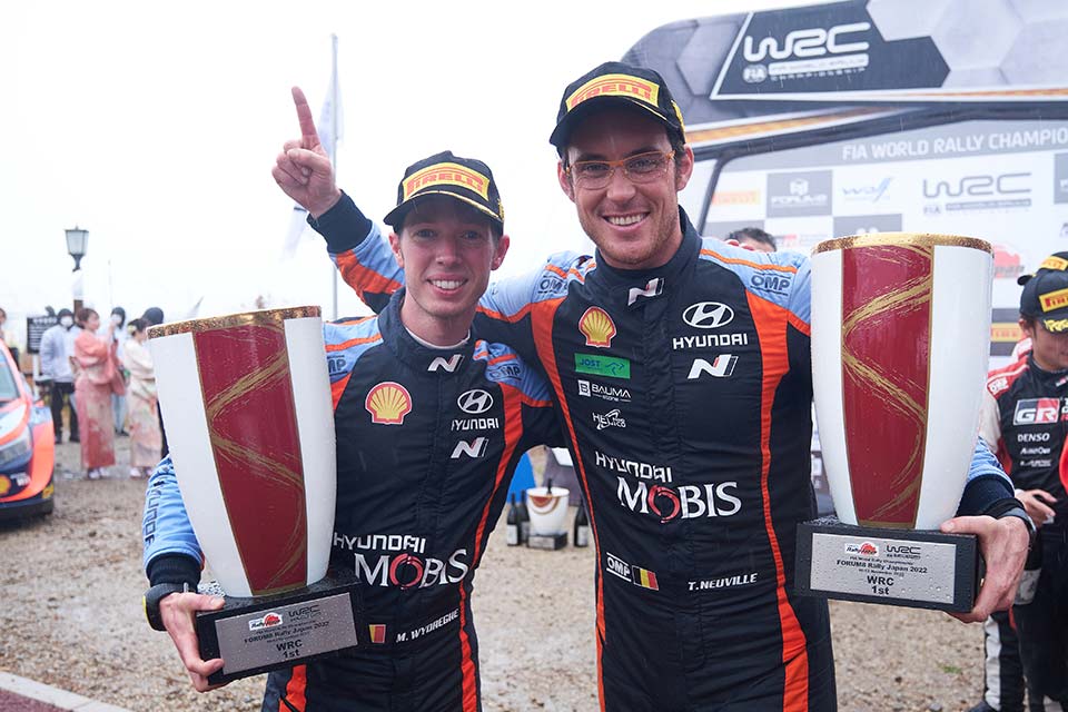 WRC: Thierry Neuville com vitória dramática no Japão